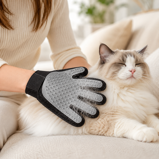 Anti-Shedding Grooming Glove for Dogs and Cats
