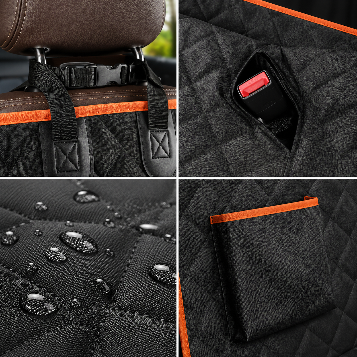 Waterproof Car Seat Cover for Dogs