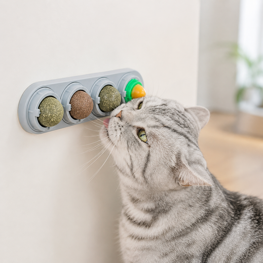 4-in-1 Catnip Wall Toy